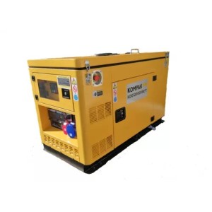 KOMPAK Groupe électrogène 12KvA Diesel 230V/400V Insonorisé KDG12000XSE-T