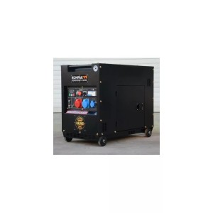 Groupe électrogène spécial installation SOLAIRE diesel 8KVA Monophasé et Triphasé, 30 Litres KD8000SET-CAMO Full Power