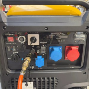 KOMPAK groupe électrogène gaz/essence 11 kVA Inverter monophasé et triphasé KGG90Ei-DF