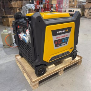 KOMPAK groupe électrogène Inverter gaz essence KGG120Ei-DF 16 kVA monophasé et triphasé