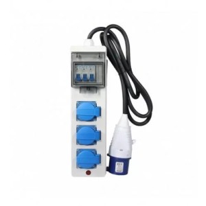 Adaptateur de prise 230V avec disjoncteurs - AC-Adapter32-16