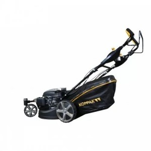 KOMPAK Tondeuse thermique 196 cc démarreur électrique roues pivotantes KCC51E-SPZ
