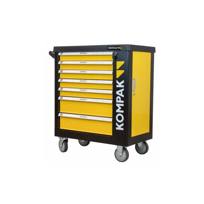 KOMPAK Servante d'atelier professionnelle 252 outils inclus LZ01