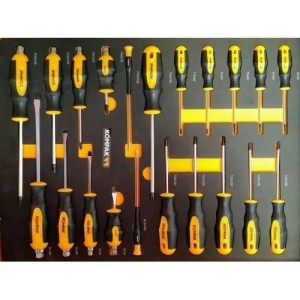 KOMPAK Servante d'atelier professionnelle 252 outils inclus LZ01