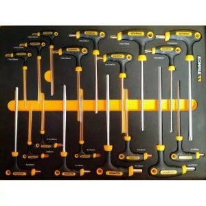 KOMPAK Servante d'atelier professionnelle 252 outils inclus LZ01