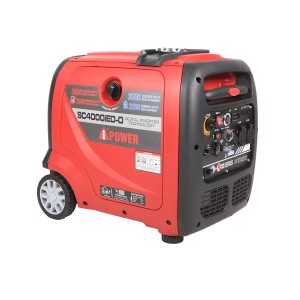 A-IPOWER Groupe électrogène 3800W essence / gaz Inverter SC4000iED-Ow