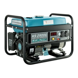 Konner & Sohnen Groupe électrogène 2900W essence/gaz KS2900G