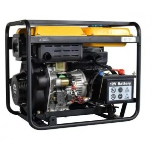 Kompak Groupe électrogène 5200W Diesel 230V/400V NT-6100XE-3 monophasé et triphasé