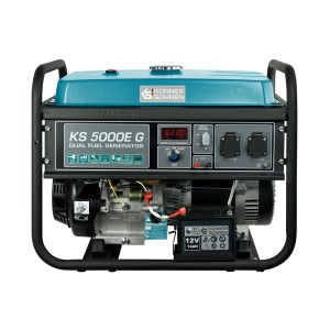 Konner & Sohnen Groupe électrogène 4500W essence/gaz démarrage électrique KS5000EG
