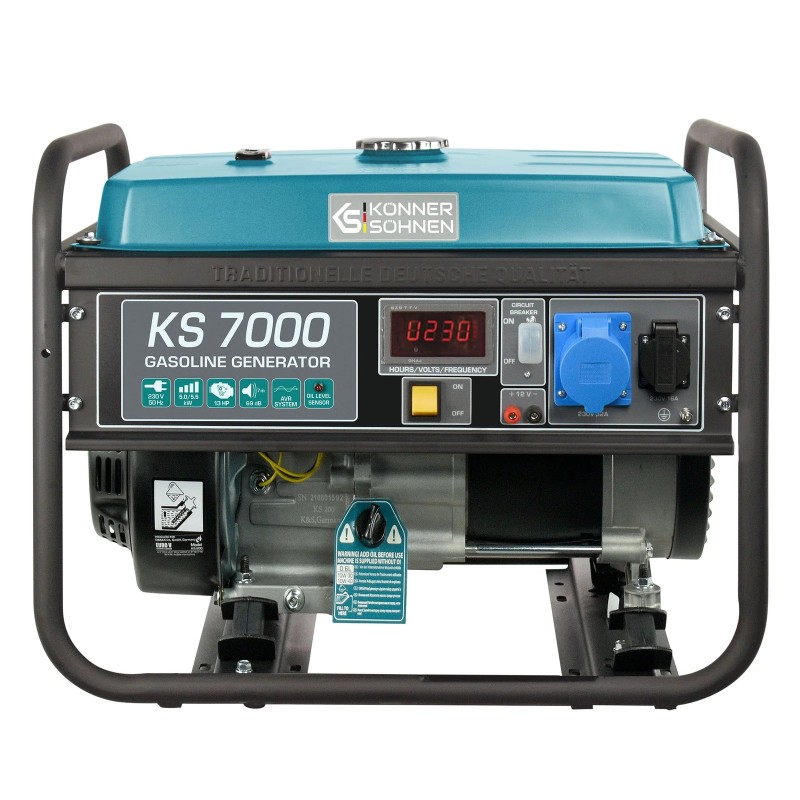 Konner & Sohnen Groupe électrogène 5500W essence KS7000
