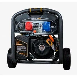 KOMPAK Groupe électrogène 8000W Essence 230V/400V K10000TE-T monophasé et triphasé