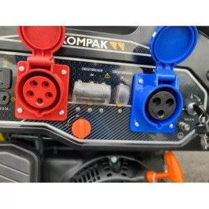 KOMPAK Groupe électrogène 8000W Essence 230V/400V K10000TE-T monophasé et triphasé