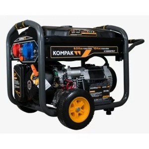 KOMPAK Groupe électrogène 8000W Essence 230V/400V K10000TE-T monophasé et triphasé