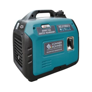 Konner & Sohnen Groupe électrogène Inverter 3100W essence/gaz silencieux KS3100iGS