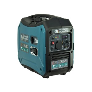 Konner & Sohnen Groupe électrogène Inverter 2000W essence/gaz silencieux KS2000iGS