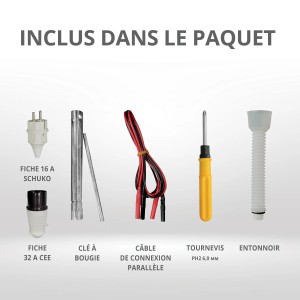 Konner & Sohnen Groupe électrogène 5500W Inverter compatible ATS silencieux KS5500iES ATSR