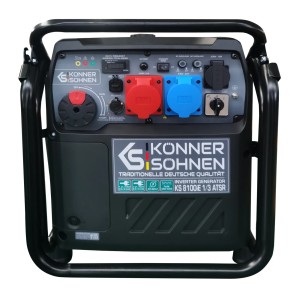 Konner & Sohnen Groupe électrogène Inverter 8500W 230V/400V compatible ATS KS8100iE 1/3 ATSR