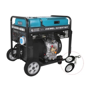 Konner & Sohnen Groupe électrogène Inverter diesel 10000W 230V compatible ATS KS9500iDE ATSR