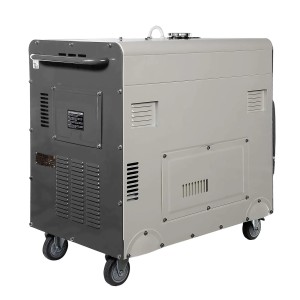 Konner & Sohnen Groupe électrogène diesel 7500W 230V/400V silencieux AVR compatible ATS KS9200HDES-1/3 ATSR