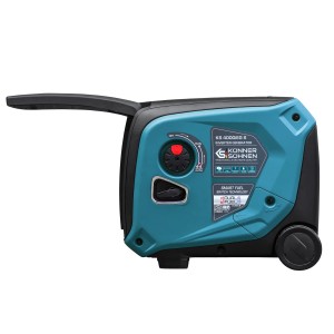 Konner & Sohnen Groupe électrogène Inverter 4000W essence/gaz silencieux KS4000iEGS