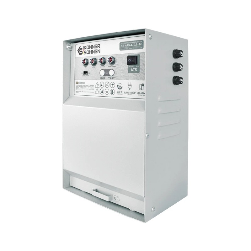Konner & Sohnen Boitier ATS 230V/400V pour générateurs essence KS ATS 4/32-12