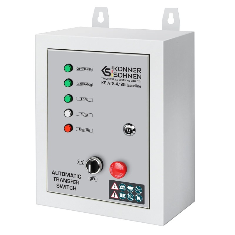 Konner & Sohnen Boitier ATS 230V pour générateurs Inverter KS 4/25 Gasoline