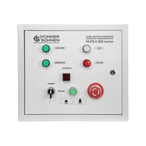 Konner & Sohnen Boitier ATS 230V pour générateurs Diesel Inverter KS ATS 4/63D-Inverter
