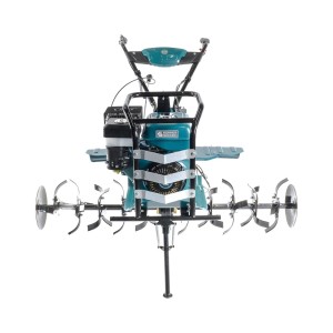 Konner & Sohnen Motoculteur thermique 270cc 134cm avec roues pneumatiques KS 9HP-1350G-3