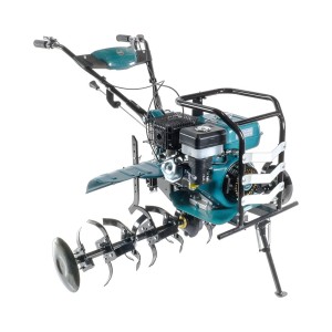 Konner & Sohnen Motoculteur thermique 270cc 134cm avec roues pneumatiques KS 9HP-1350G-3