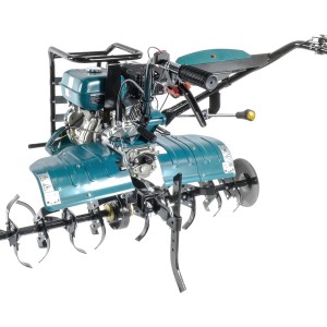 Konner & Sohnen Motoculteur thermique 270cc 134cm avec roues pneumatiques KS 9HP-1350G-3