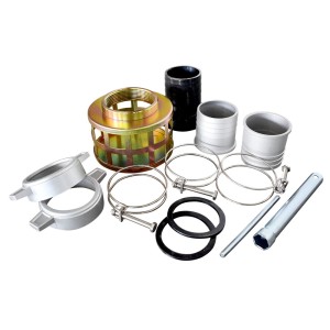 Konner & Sohnen Motopompe thermique 269cc eau chargée diamètre 80mm KS80MW