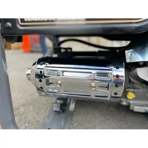 KOMPAK Groupe électrogène gaz/essence 8000W Monophasé et triphasé K10000TET-DF