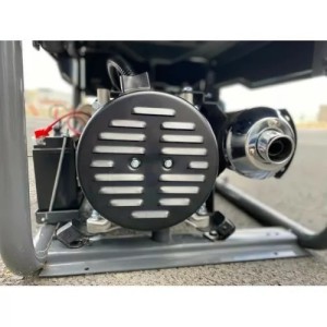 KOMPAK Groupe électrogène gaz/essence 8000W Monophasé et triphasé K10000TET-DF