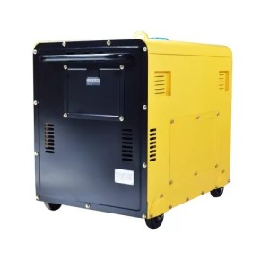 Groupe électrogène diesel insonorisé 5500W Monophasé et triphasé Kompak NT-6100SE-3