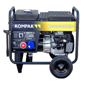 KOMPAK Groupe électrogène 20kVA Essence 230V/400V KGG20000LEK-T