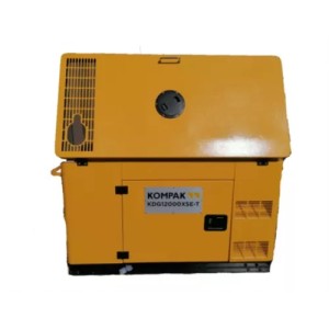 KOMPAK Groupe électrogène 12KvA Diesel 230V/400V Insonorisé KDG12000XSE-T